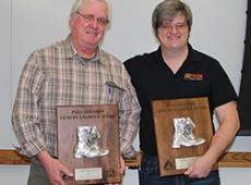 Bradshaw and Jolly receive the 2017 Paul Gleason Lead by Example Award